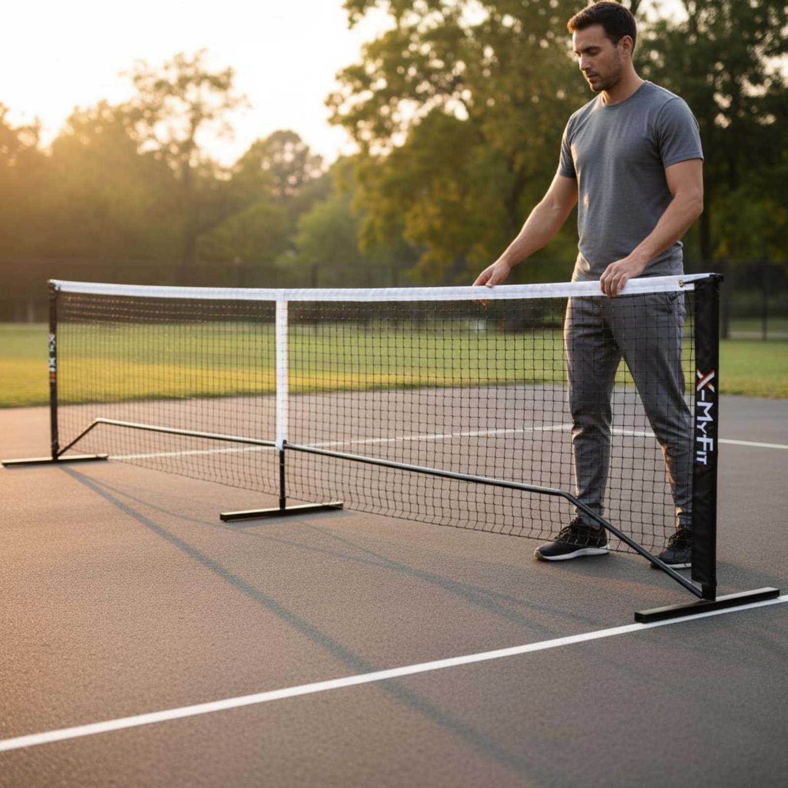 Sports Equipment Set - Portable Pickleball Net Indoor and Outdoor