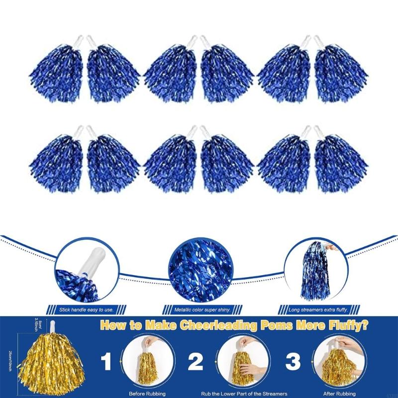 Cheerleader Cheerleading Poms  - Cheerleading Pom Pom ulasan dan harga