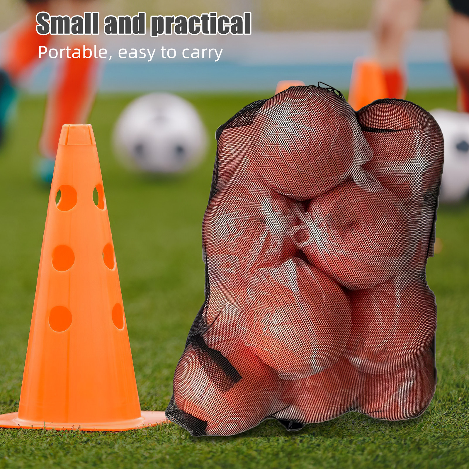 Sports Ball Bag Mesh Bag for B - Sports Equipment Volleyball ulasan dan harga
