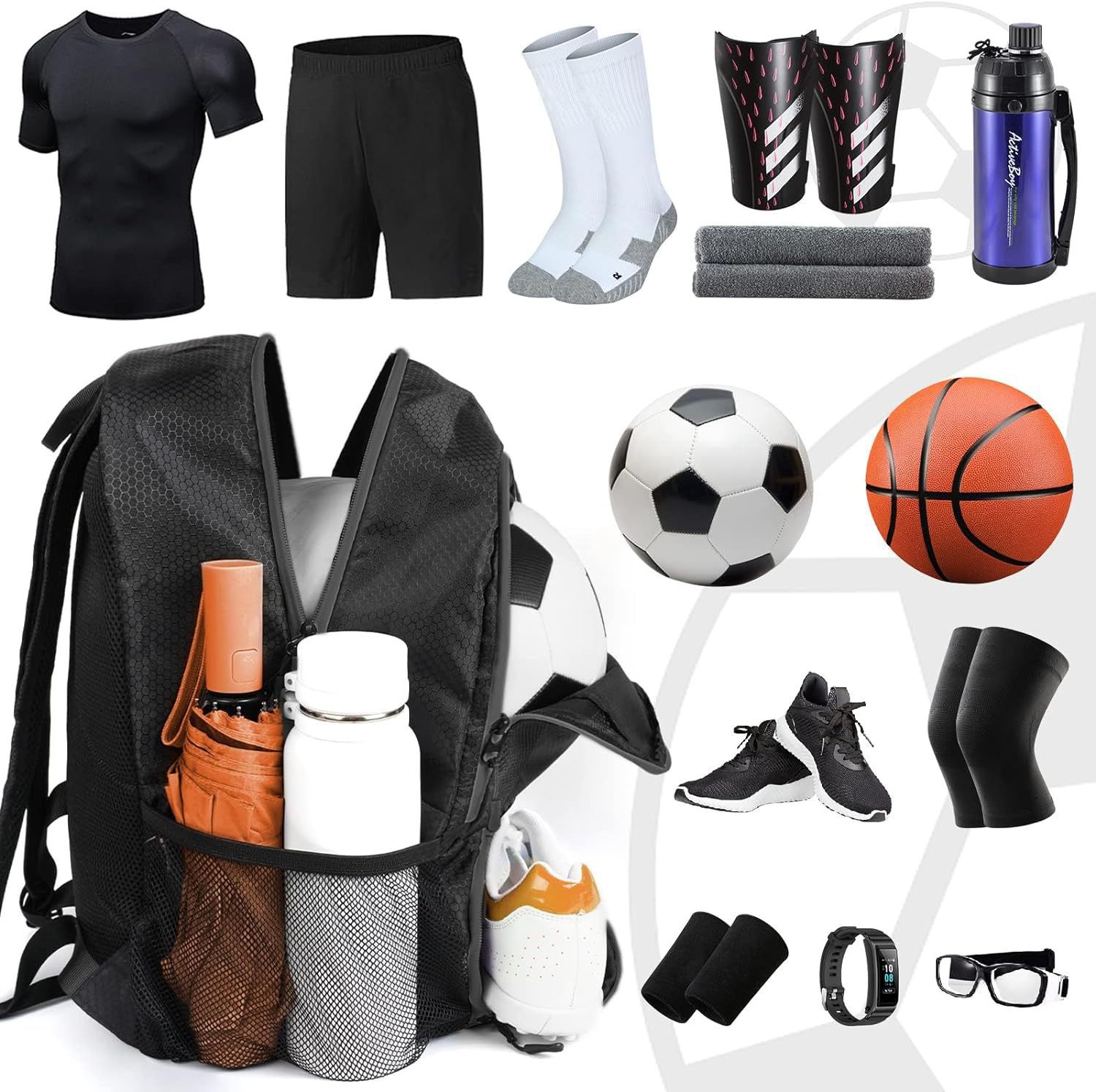 Oxford Backpack Football Bag W - Sports Equipment Volleyball ulasan dan harga