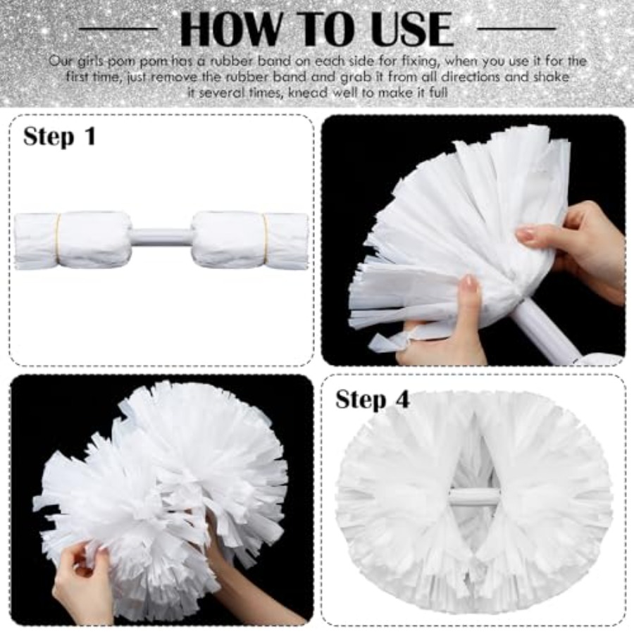 pcs Cheerleading Pom Poms Bulk - Cheerleading Pom Pom ulasan dan harga