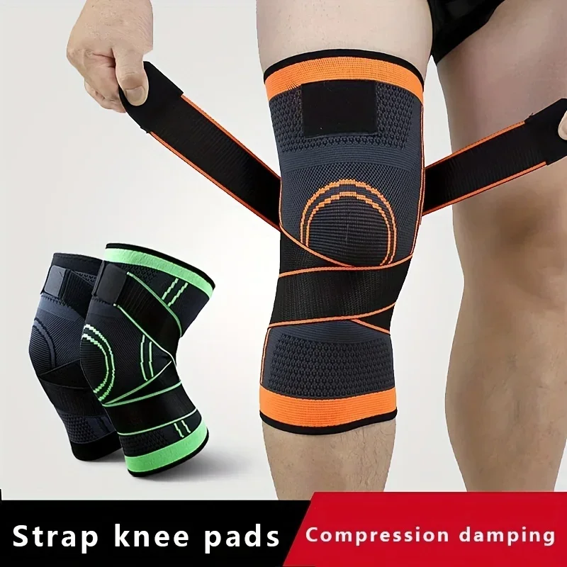 1PC Sports Knee Pad Men Pressu - Volleyball Knee Pad ulasan dan harga