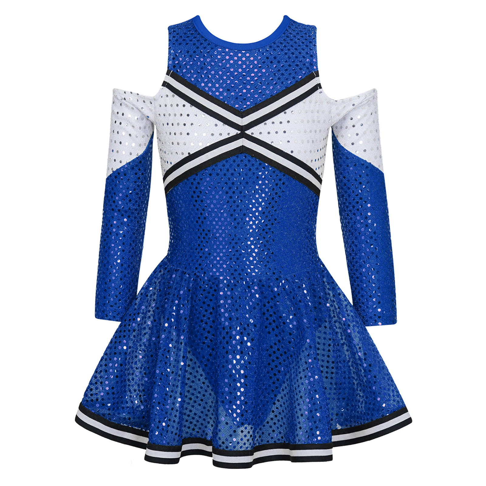 Kids Girls Cheerleader Costume - Cheerleading Pom Pom ulasan dan harga
