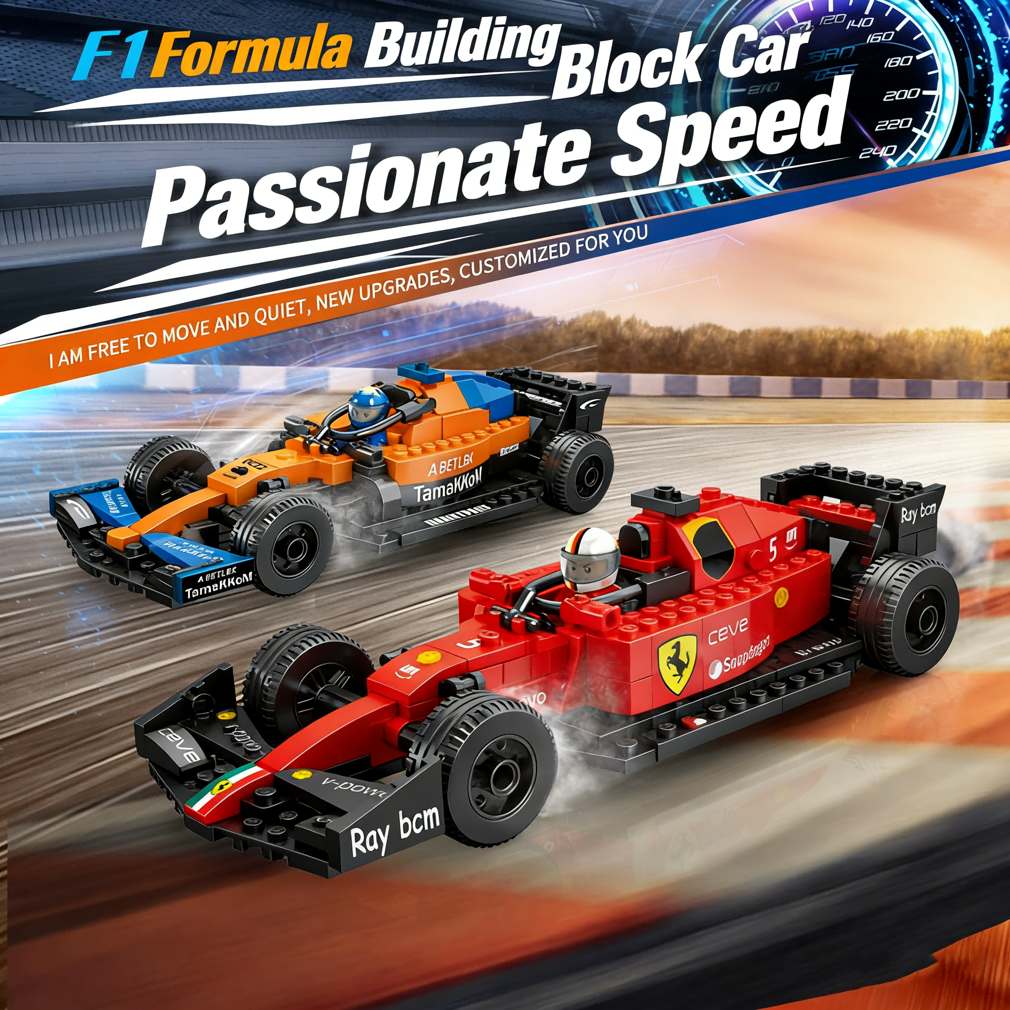 MJ BLOCK Speed Rally Racing Ci - Sports Equipment For Schools ulasan dan harga