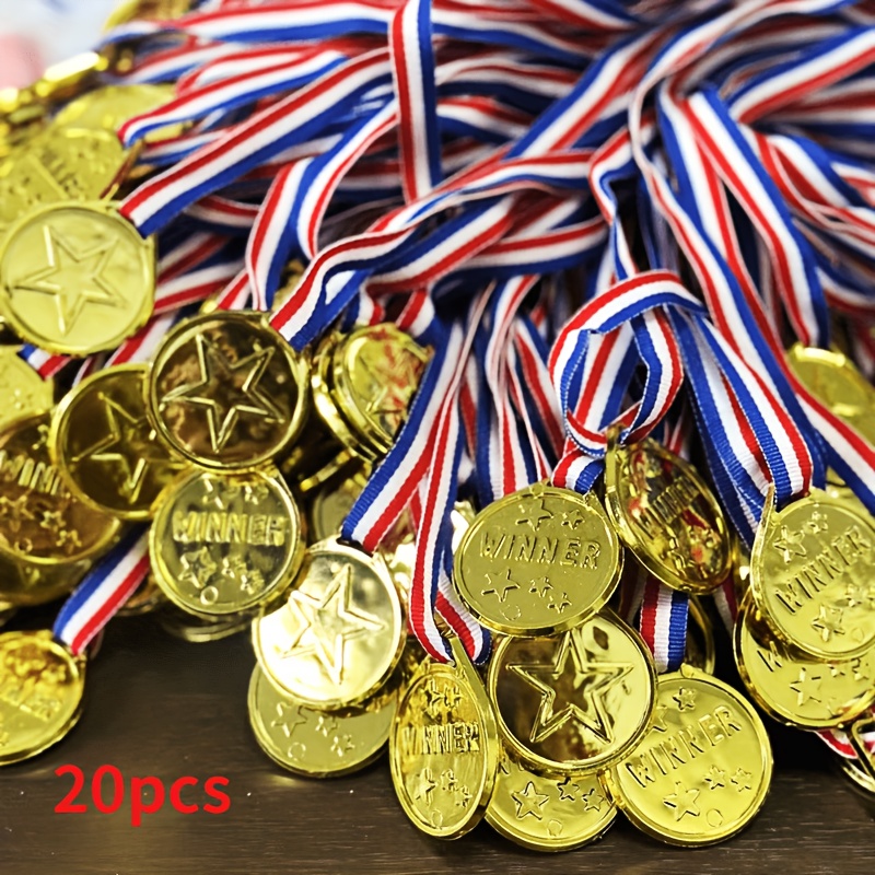 10/20PC Gold Medal Medal Winne - Sports Equipment For Schools ulasan dan harga