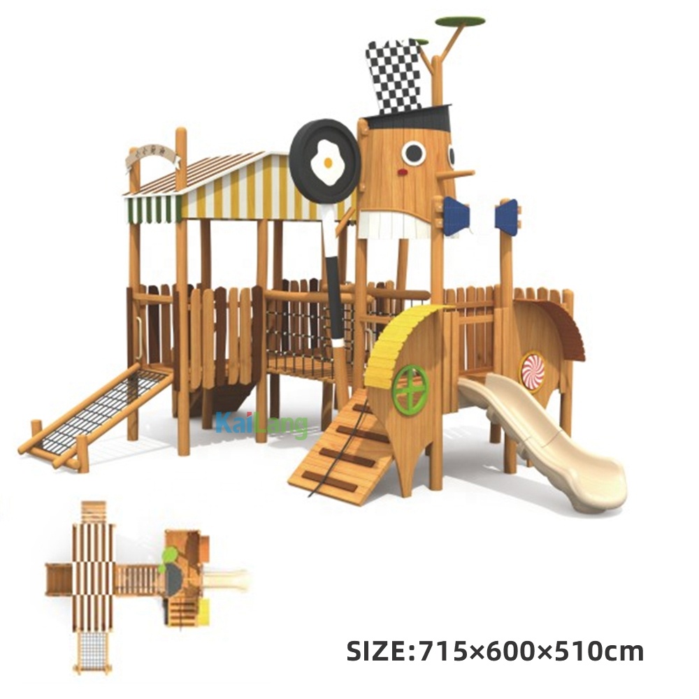 Custom Wooden Slide Set Pinocc - Sports Equipment Set ulasan dan harga
