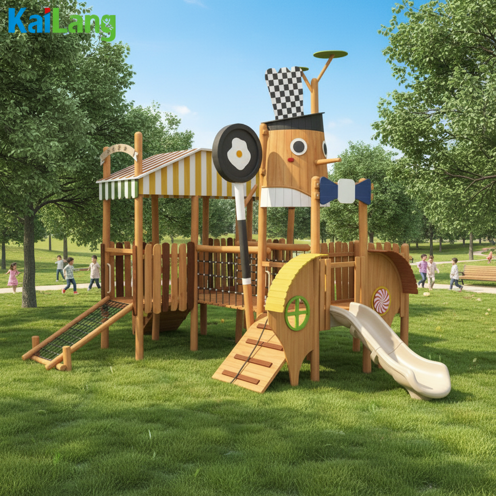Custom Wooden Slide Set Pinocc - Sports Equipment Set ulasan dan harga