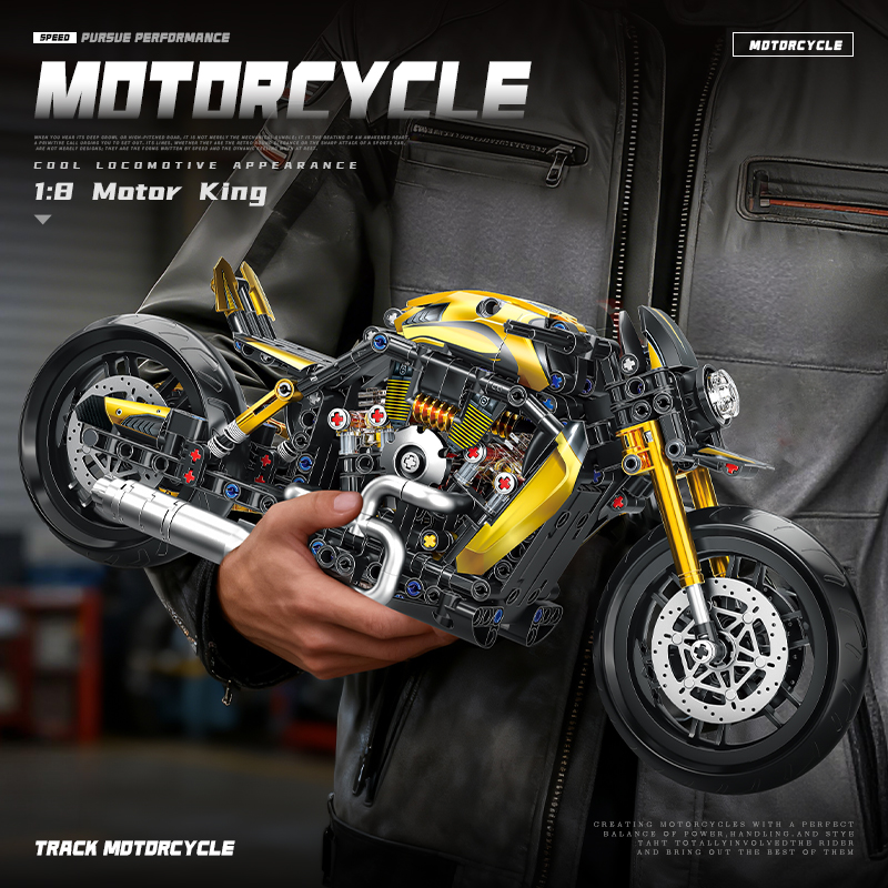 2026 MOC Technical 1:8 Motorcy - Sports Equipment For Schools ulasan dan harga