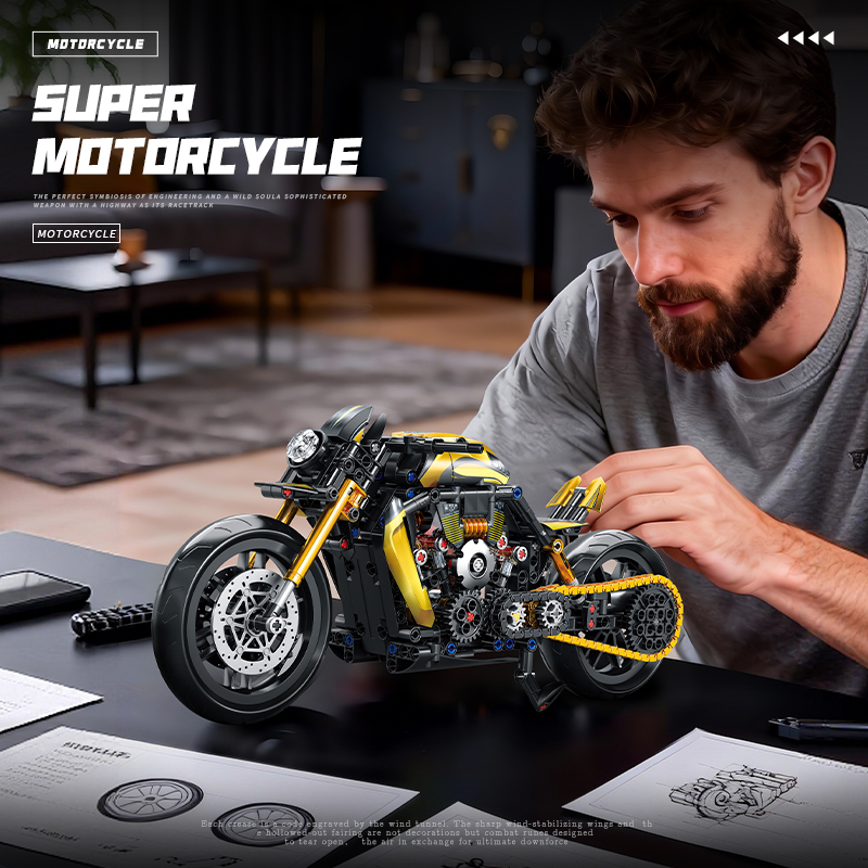 2026 MOC Technical 1:8 Motorcy - Sports Equipment For Schools ulasan dan harga