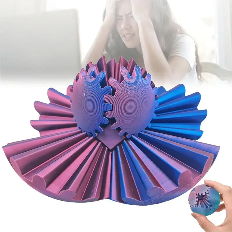 3D Printed Gear Ball Spin Ball - Sports Equipment For Schools ulasan dan harga
