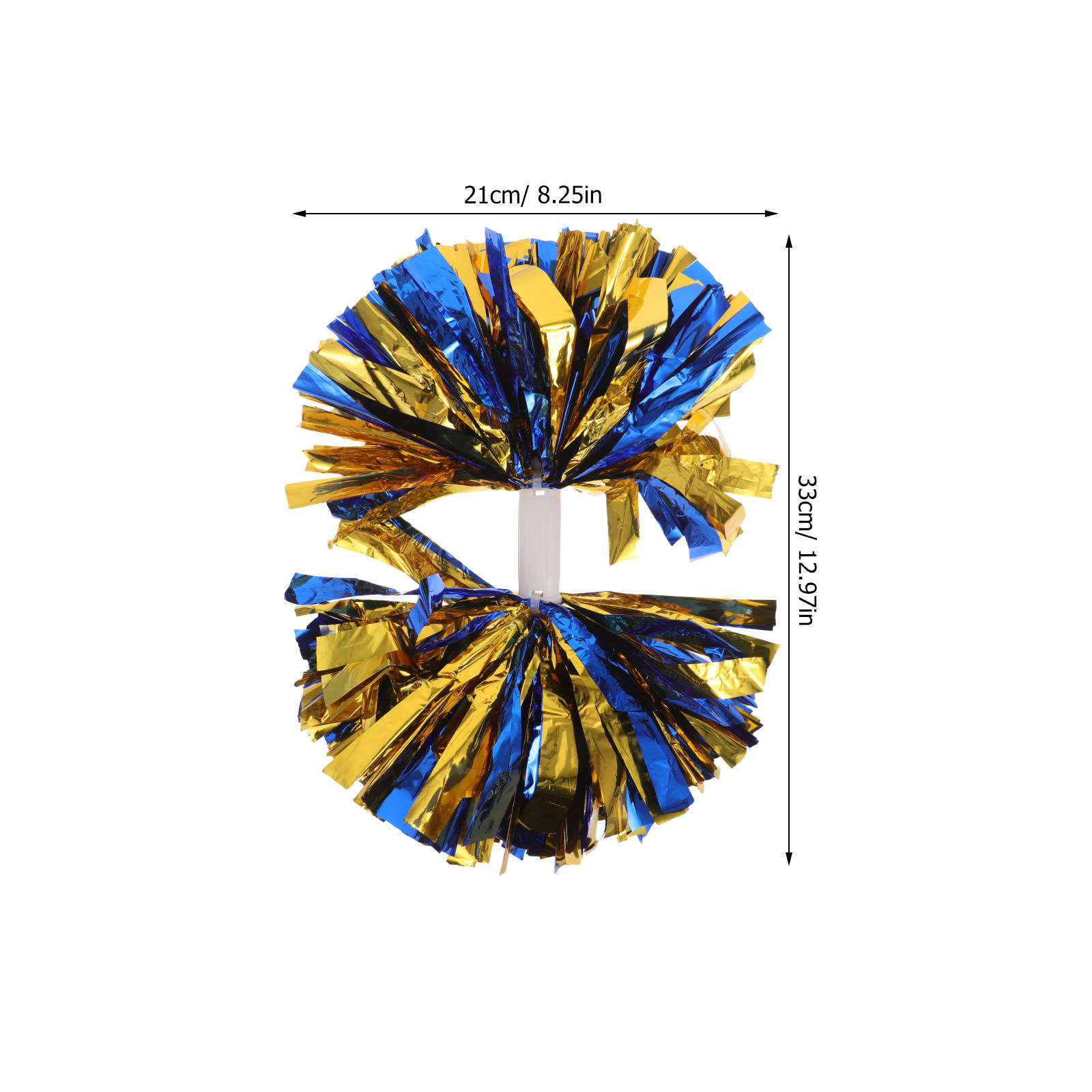 4Pcs Metallic Cheer Pom Poms B - Cheerleading Pom Pom ulasan dan harga