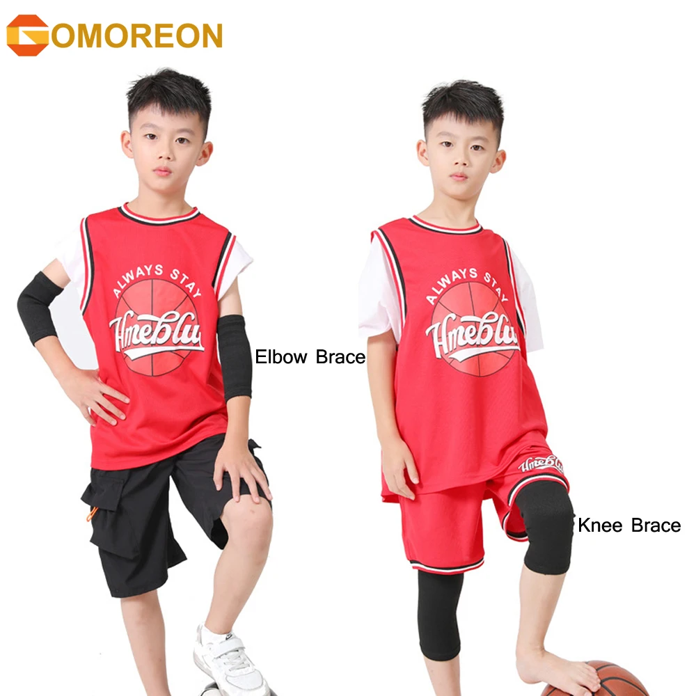 1Pair Kids Elbow Brace Bamboo  - Volleyball Knee Pad ulasan dan harga