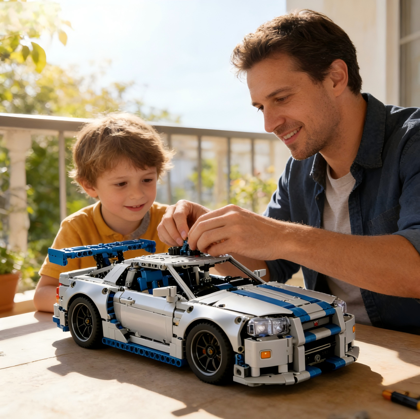 42210 Bandai Sports Car 1410PC - Sports Equipment For Schools ulasan dan harga