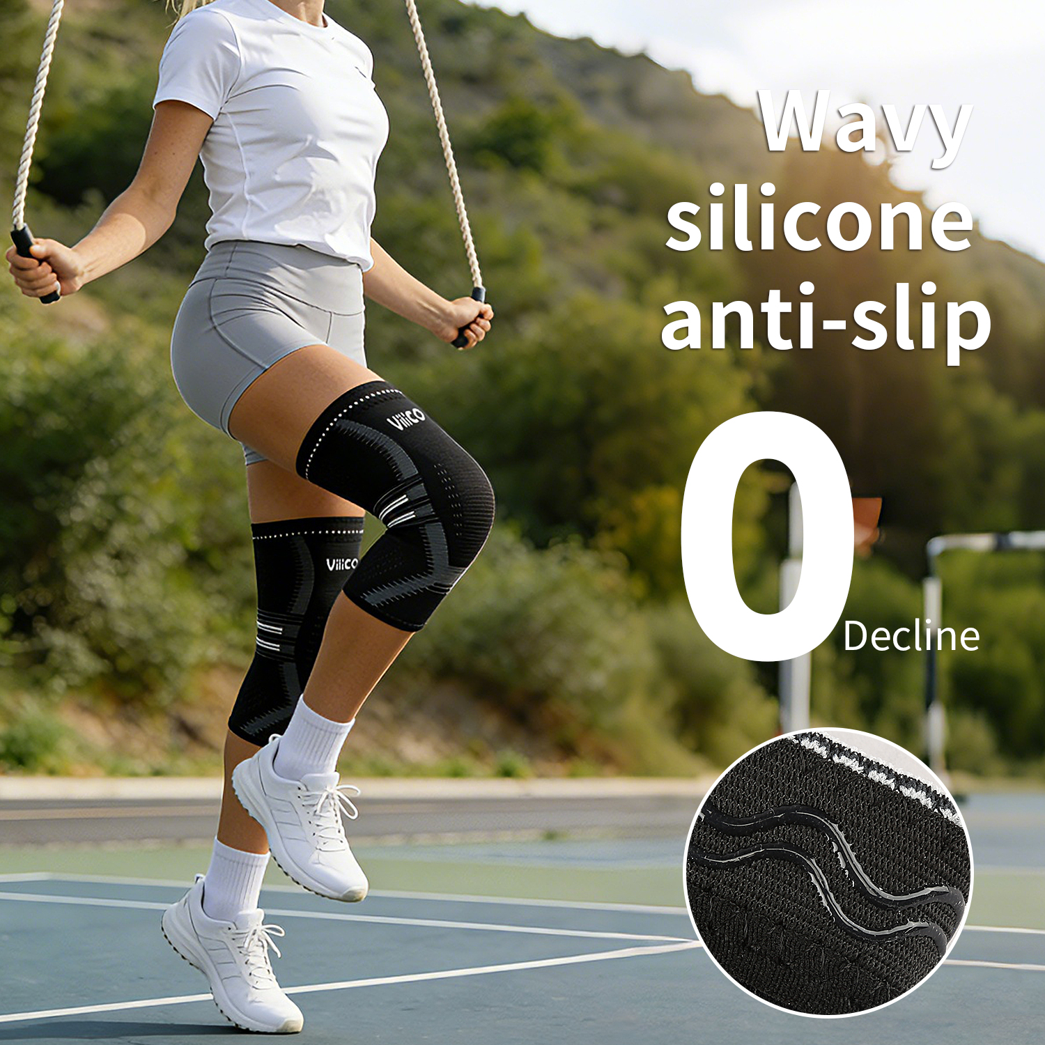1 Pcs Compression Knee Support - Volleyball Knee Pad ulasan dan harga