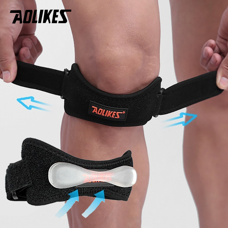 AOLIKES 1PCS Sports Patella Br - Volleyball Knee Pad ulasan dan harga