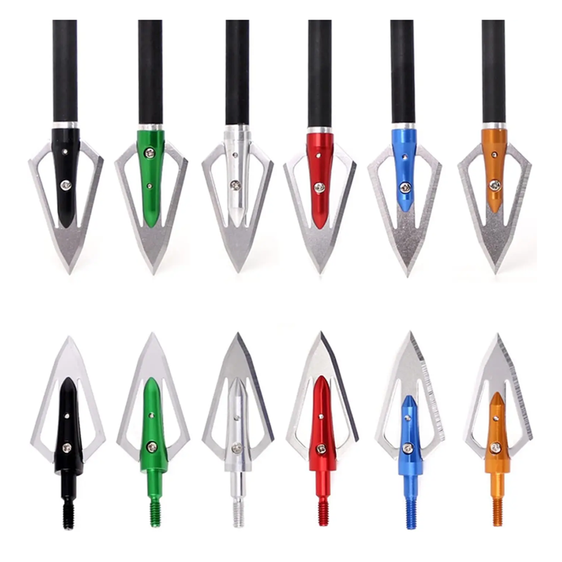 2Blade 100 Grain Metal Broadhe - Sports Equipment Archery ulasan dan harga